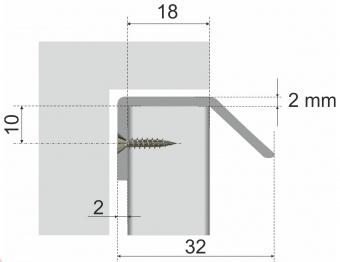 Мебельная ручка DETAIL RT007CP.1/32
