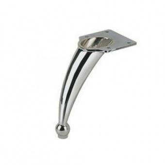 Опора для тумбочек NZ0504  H-100 хром 