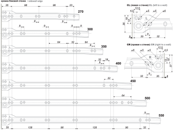 Метабокс 150\350 белый Boyard MB15001W/350